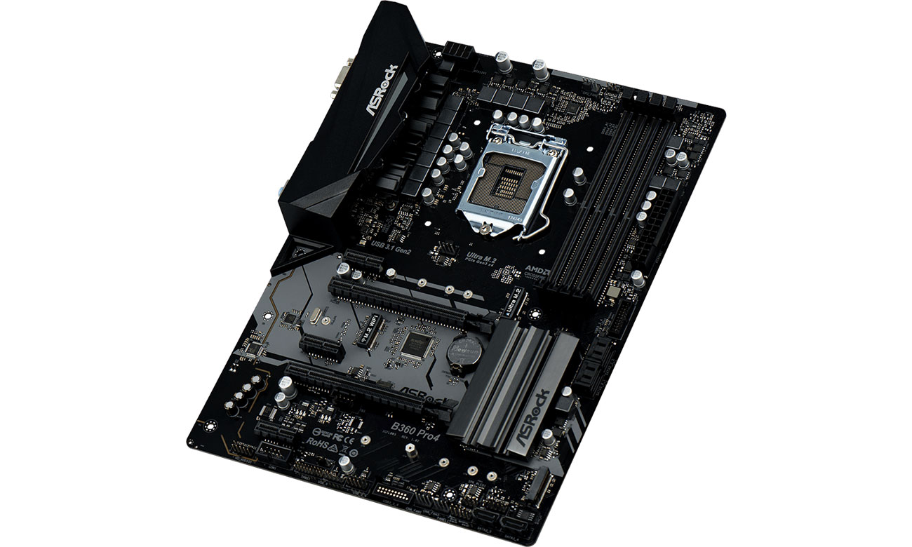 Asrock b360 pro4 какие процессоры поддерживает